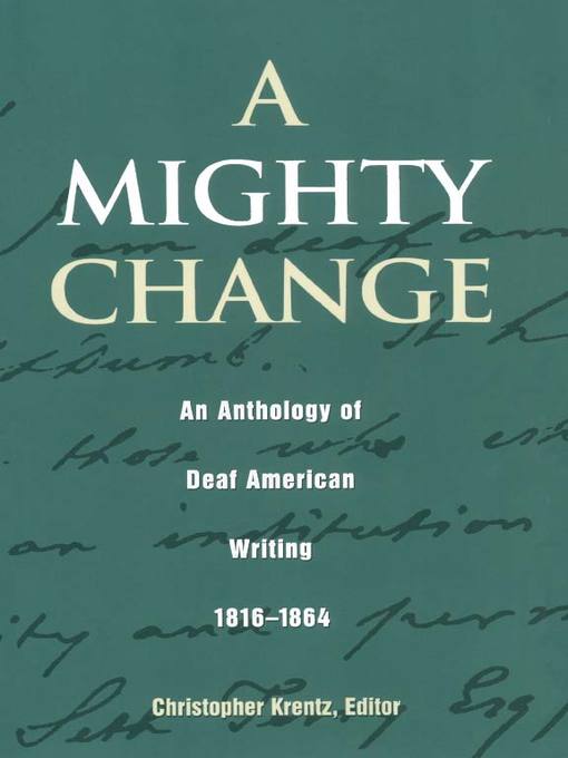 Title details for A Mighty Change by Christopher Krentz - Available